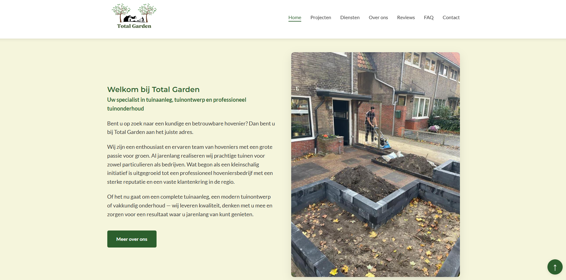Hoveniers website + CMS - Foto 2